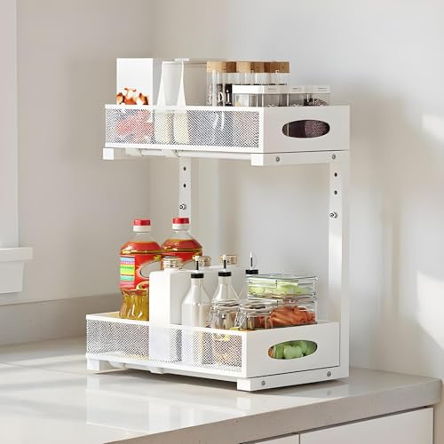 Organizador para bajo fregadero: el estante de organización ideal para cocina, baño y lavandería 4