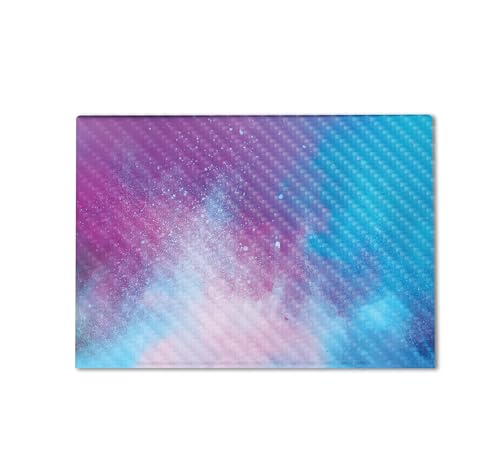 Image of Carbon Fiber Gaming Skin Compatible with HP Envy x360 16 inch (2023) - Cotton Candy Sky - Premium 3M Vinyl Protective Wrap Decal Cover - Easy to Apply | Crafted in The USA by MightySkins