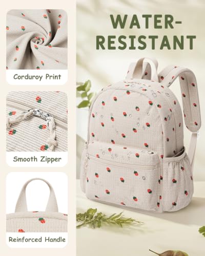 Image of Corduroy Kids Backpack for Boys Girls Ages 5-8