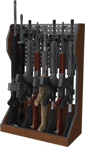 Evike EMG Battle Wall System Weapon Display & Storage Solution - Modular Wood Gun Rack