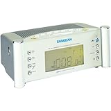 Sangean RCR-2 AM/FM Atomic Clock Radio (Silver)