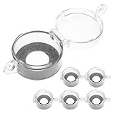 Protection transparente pour bouton d'arrêt : convient aux circuits électriques, aux électriciens, aux machines, aux maisons, aux garages, aux jardins, etc