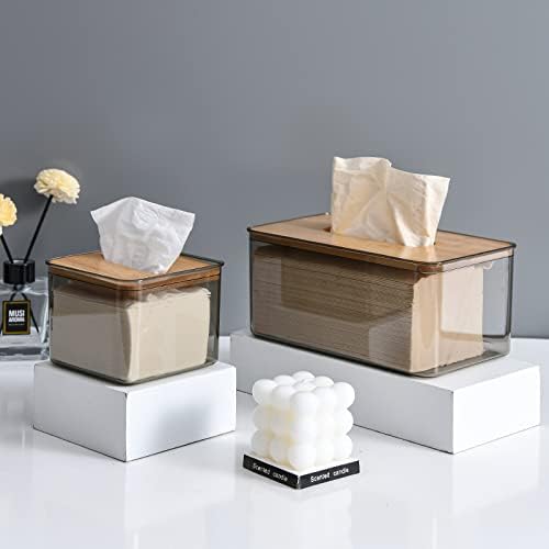 Nordic Minimalist Creative Tissue Box Household Living Room Pumping Paper Restaurant TV Napkin Storage For Home(Blue yellow) image 4