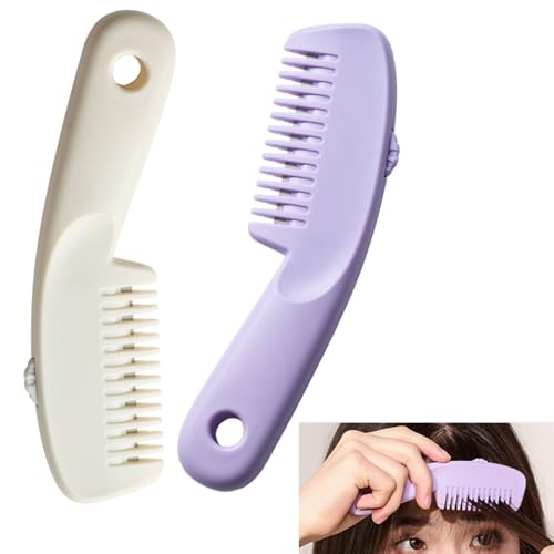 Peine para cortar cabello 3 en 1 ajustable, 2 piezas miniatura 1