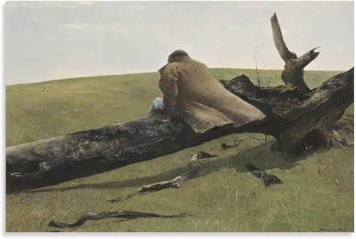 Toile Andrew Wyeth Vent d'avril pour sublimer la deco de votre salon cocooning