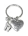 You are Always in My Heart Giraffe Keychain 110G