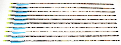 Aluminiumpfeile Pfeile aus Aluminium 32 Zoll camo Cover