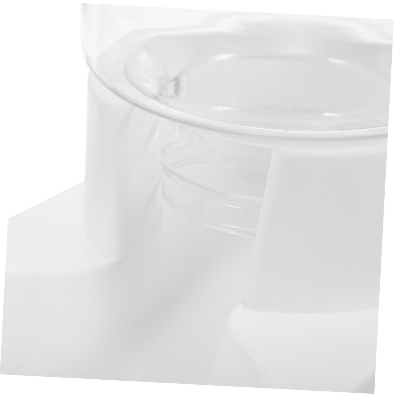 Distributeur en Nourriture Automatique de 2 Pièces Plastique pour Animaux