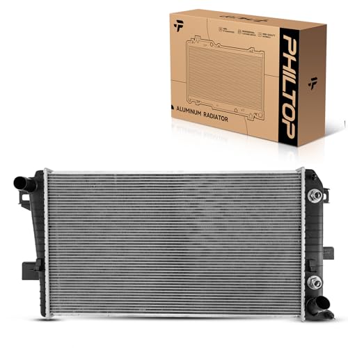 Image of PHILTOP Core Radiator Compatible with 2001-2005 Silverado 2500 HD 6.6T, 2001-2005 Sierra 2500 HD 6.6T, 2001-2005 Silverado 3500 6.6T, 2001-2005 Sierra 3500 6.6T