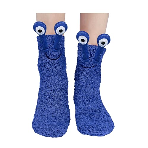 Image of Benefeet Sox Womens Girls Fuzzy Socks with Grips Soft Fluffy Slipper Socks Cute Cozy Winter Socks Christmas Halloween Gifts