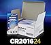 ACDelco 24-Count CR2016 Batteries, Lithium 3V Coin Cell Button Battery Pack for Watch and Small Electronics, 5 Year Shelf Life