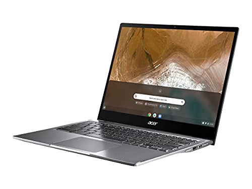 Acer Chromebook Convertible 13 Zoll EVO (CP713-2W-560V) (ChromeOS, Laptop, QHD Touch-Display, Akkulaufzeit: Bis zu 10 Stunden, Tastatur beleuchtet, 1,37 Kg leicht, 16,8 mm dünn) Premium Chromebook