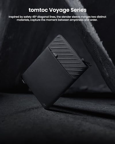 Image of Tomtoc Voyage-A10 Laptop Sleeve (13 Inch), Black