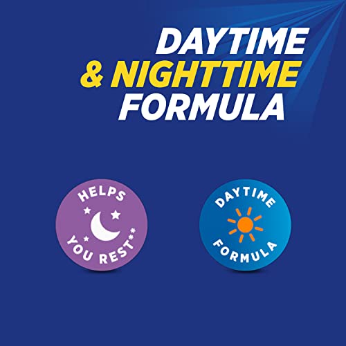 Theraflu Max Strength Flu Symptom Relief - 20 Caplets Plus Max Strength Nighttime Flu Medicine For Flu Symptom Relief- 20 Caplets Combo Pack #TOP4