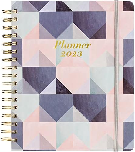2023 Planner - Weekly & Monthly Planner 2023 with Gift Box, Jan 2023 - Dec 2023, 8" x 10" Thick Paper, Back Pocket with 15 Notes Pages + 12 Monthly Tabs