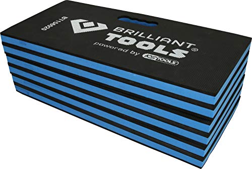 BRILLIANT TOOLS BT156920 Tapis de protection mécanique pliable, 1200 x 400 x 23 mm [Powered by KS TOOLS]