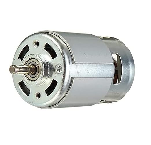Motore 775 DC 12V-24V Doppio cuscinetto a sfere Coppia elevata Motore elettrico a basso rumore di grande potenza per sega da tavolo/smerigliatrice con staffa 13 Motore 775 DC 12V-24V Doppio cuscinetto a sfere Coppia elevata Motore elettrico a basso rumore di grande potenza per sega da tavolo/smerigliatrice con staffa 13