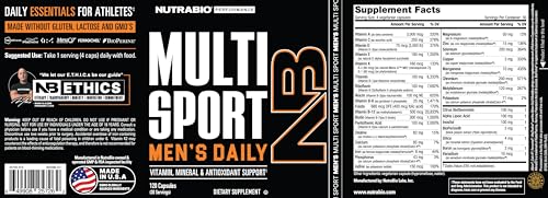 NutraBio Multisport for Men