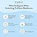 Curie Natural Deodorant for Women - Original Stick Variety Pack - Coconut Nectar, Orange Neroli, and White Tea - Aluminum Free, Clean, Sustainable, Vegan, Paraben Free (3pk)
