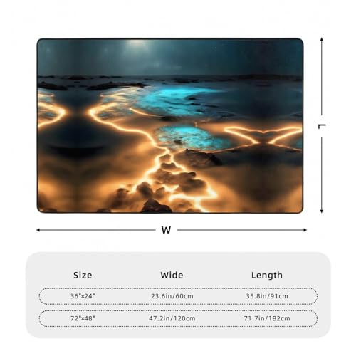 Tapis de sol en flanelle velours fin doux et durable grand format