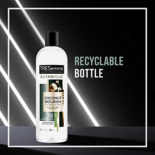 Tresemmé Botanique Shampoo For Dry, Frizzy Hair Botanique Coconut Nourish 92% Derived Natural Materials With Professional Performance For Dry Hair 16 Oz #TOP2