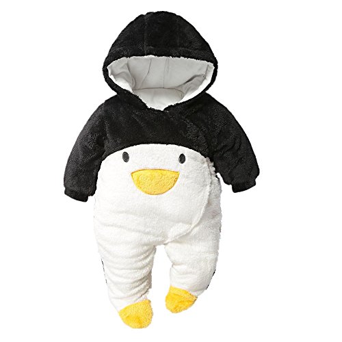 Fairy Baby Boy Girl Winter Flannel Bunting Outfits Romper Outwear