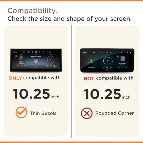 Image of Compatible For Tata Nexon EV Screen Guard | 10 Inch Infotainment Display / 10 Inch Instrument Cluster /Steering /AC Console EMPOWERED | 2025-2026 Facelift Protector (10Inch + 10Inch Pack OF 4)