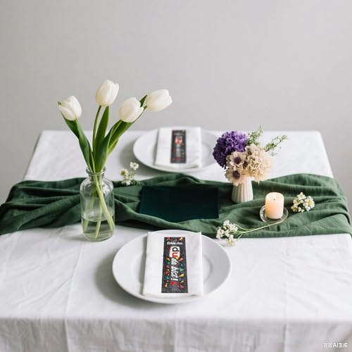 Schön dass du da bist Hülle aus Filz – 30 Stück Schokolade Verpackung als Gastgeschenk für Hochzeit, Taufe, Geburtstag & Konfirmation