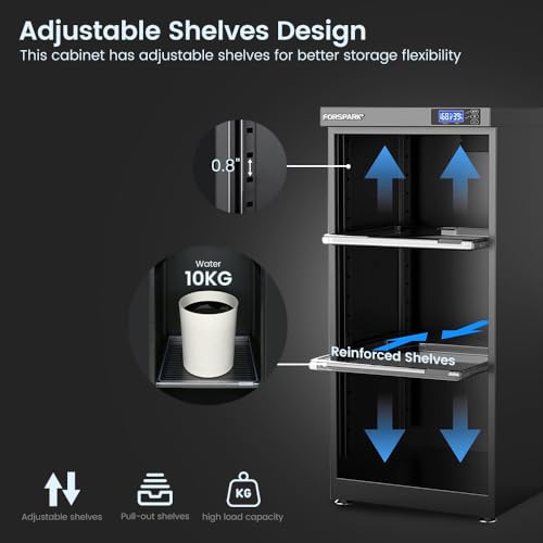 FORSPARK 100L Camera Dry Cabinet