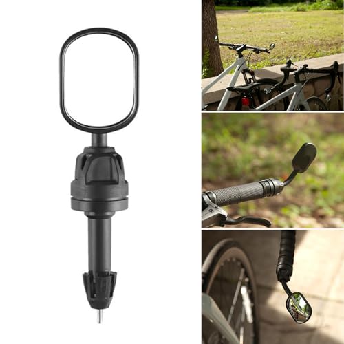 Vue arrière de vélo flexible rotatif à 360 degrés pour guidon de VTT et cyclisme urbain
