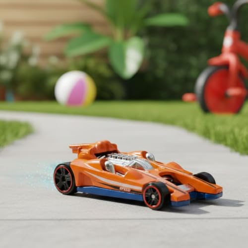Image of GENIE'S TOY BUS 1:64 Scale Die-Cast Racing Car I Sports Car with Free Wheel Mechanism I Premium Metallic Finish I Kids Collectible Toy for Ages 3+ I Best Birthday Gift for Kids