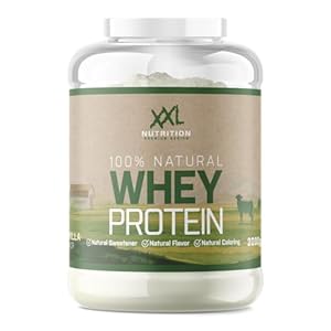 XXL Nutrition – Natural Whey Protein – Eiwitpoeder, Proteïne poeder, Eiwitshake, Proteïne Shake, Melkeiwit – Vanille – 750 gram
