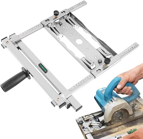 FALESOUL Cutting Machine Edge Guide Positioner, Wood Modified Positioning Frame Tool, Multifunction Electricity Circular Saw Edge Guide Cutting Tool, Edge Guide Positioning Cutting Board Tool