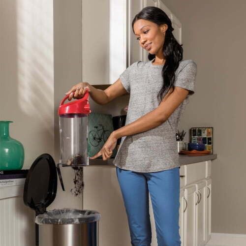 Upright Bagless Vacuum Cleaner ud20120nc Red 10.00 x 11.00 x 43.00 inches