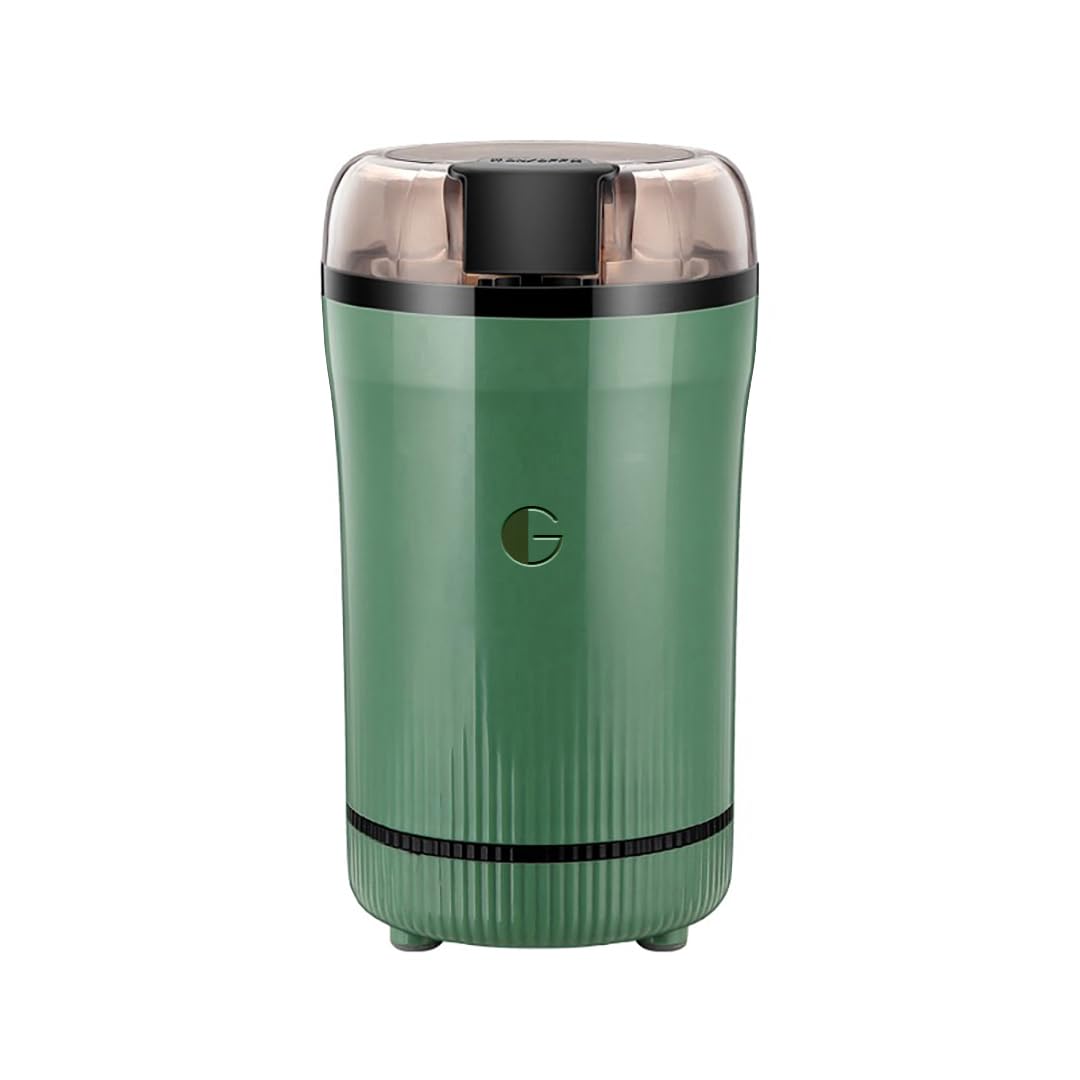GTUOXIES Electric Coffee Grinder TX-M101 Jade Green — 150W Portable Spice and Seed