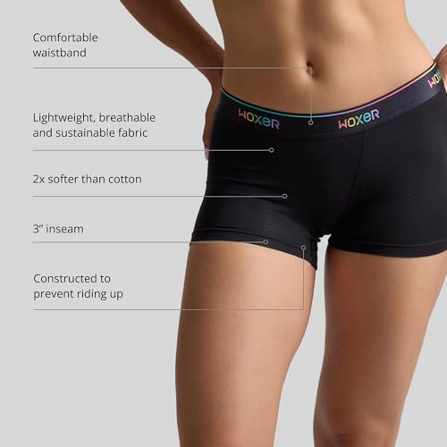 Woxer Star Pride Black 3-Pack 2XL3