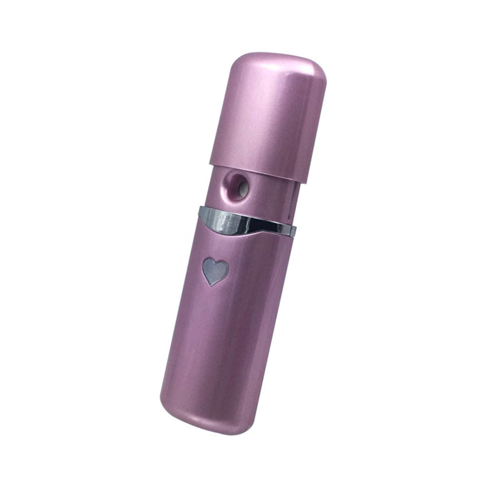 Nano Facial Brumisateur Vaporisateur Hydratant Rechargeable USB Nanomètre Visage Hydratation Pulvérisateur Portable Spray Froid Atomiseur pour Soins de la Peau, Violet