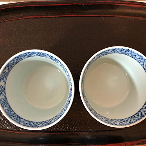 Amazon.co.jp: 有田焼 大徳窯 蕎麦猪口 染付 小鉢 伊万里焼（込み 