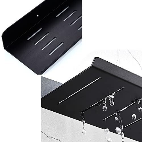 Étagère murale robuste en aluminium au design métallique durable