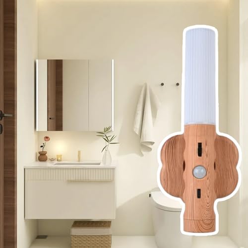 Luz con sensor de movimiento para pared interior lámpara portátil a pilas 5