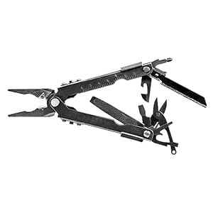 Gerber Gear Multi-Plier 600 Needle Nose Pliers Set Bladeless Multi-Tool – 14-in-1 EDC Gear Multi-Tool with Protective Sheath – Survival Gear and Equipment – Black