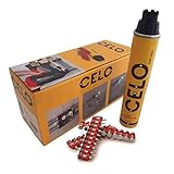Celo 922800xha - clavo de acero xha para clavadoras a gas force one longitud 22 mm (envase 800 ud)