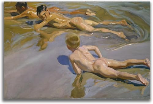 Art mural Joaquin Sorolla impression toile haut de gamme peinture célèbre de maître