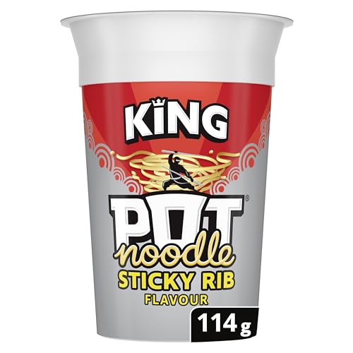 Pot Noodle King Sticky Rib 114g