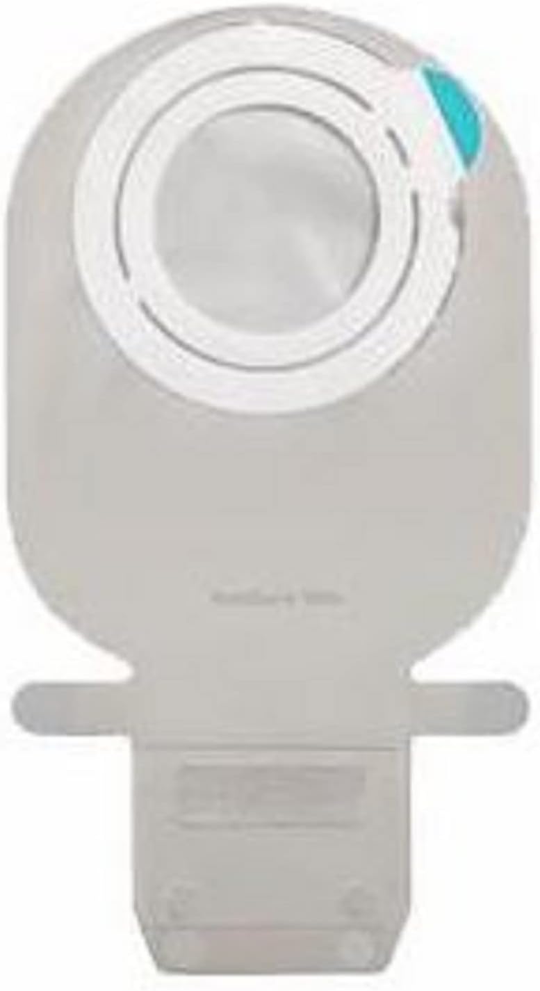 SenSura Mio Flex EasiClose Drainable 11 Inch Length, Maxi 2pc System Ostomy Pouch 70 mm Flange 12283, 10 Ct