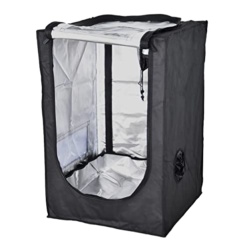 Zazzy Grow Tent, 24"X24"X36" Hydroponic Mylar Grow Tent Reflective Garden Growing Dark Room With Observation Window, Removable Floor Tray And Tool Bag For Indoor Plant Growing 2'X2' #TOP6