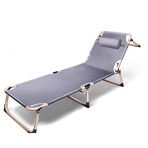LLSS Folding Garden Sun Lounger Chair, Zero Gravity Recliner, Movable Headrest, Portable Recliner for Relaxation in Multiple Angles