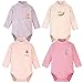 Blueleyu Baby-Einteiler für Säuglinge, Jungen und Mädchen, langärmelig, Baumwolle, Rollkragen-Body, Winter-dicke Kleidung, Outfit (18–24 Monate)