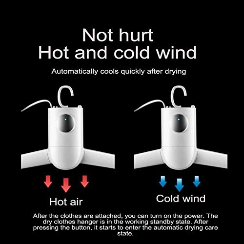 YVX Mini Faltkleidung Trockner Kleiderbügel Elektroschuhe Wärmer Tragbare Trockner Rack Beseitigen Sie Falten und Geruch für die Heimreise - Image 7