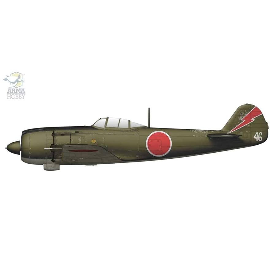 TANGIKU RCモデル航空機キット HY-4C-50 疾風　中島 TANGIKU RCモデル航空機キット HY-4C-50 疾風 中島